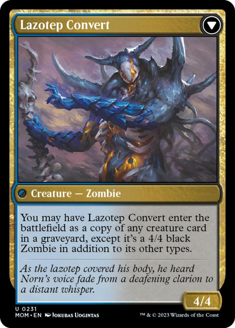 Invasion of Amonkhet // Lazotep Convert