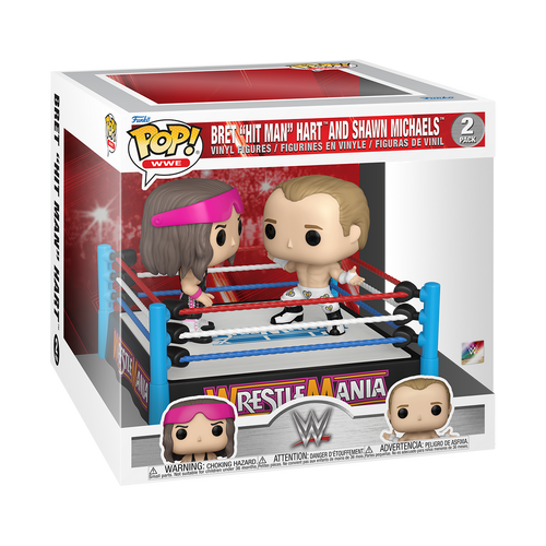 POP! WWE- Bret 'Hit Man' Hart and Pop! Shawn Michaels Moment