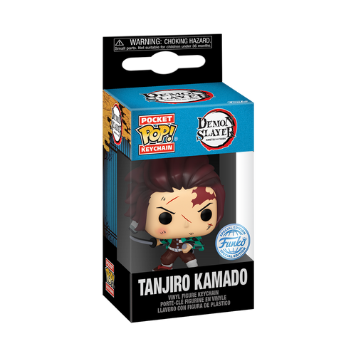 Pocket POP! Keychain: Demon Slayer - Tanjuro Kamado with Battle Wounds