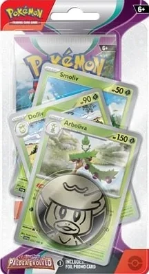 Scarlet and Violet Paldea Evolved Premium Checklane Blister Arboliva