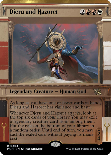 Djeru and Hazoret (Showcase Frame)