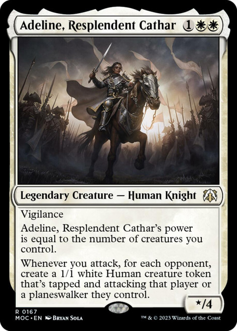 Adeline, Resplendent Cathar | March of the Machine Commander