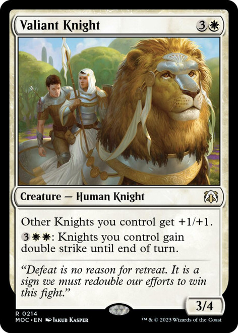 Valiant Knight | March of the Machine Commander
