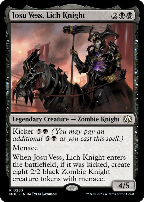 Josu Vess, Lich Knight | March of the Machine Commander