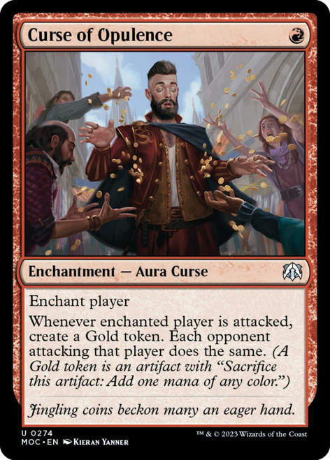 Curse of Opulence | March of the Machine Commander