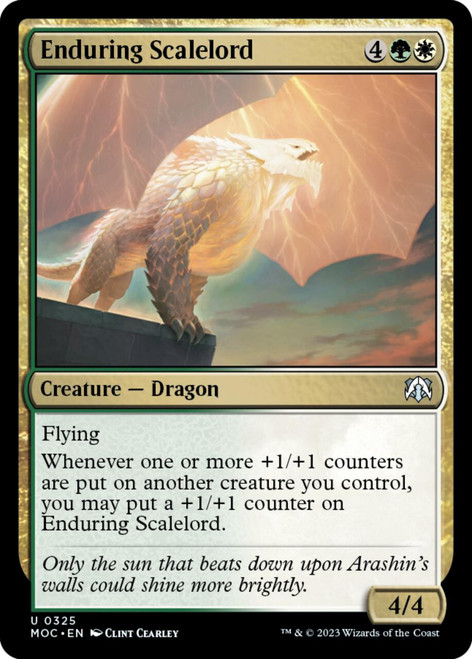 Enduring Scalelord | March of the Machine Commander