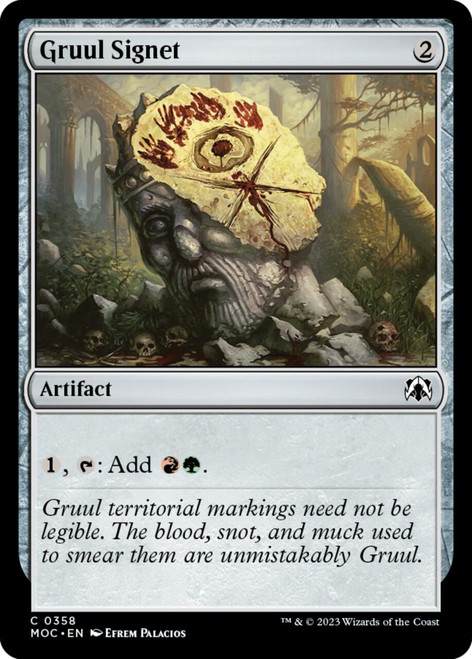 Gruul Signet | March of the Machine Commander