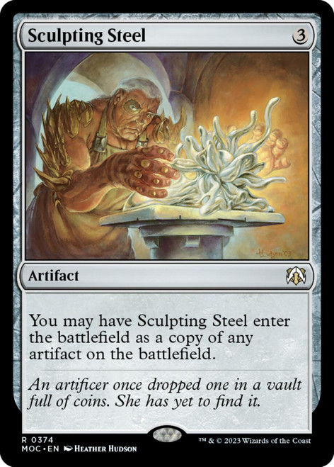 Sculpting Steel | March of the Machine Commander