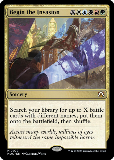 Begin the Invasion (foil)