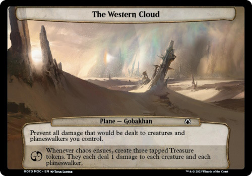 Plane - The Western Cloud | March of the Machine Commander