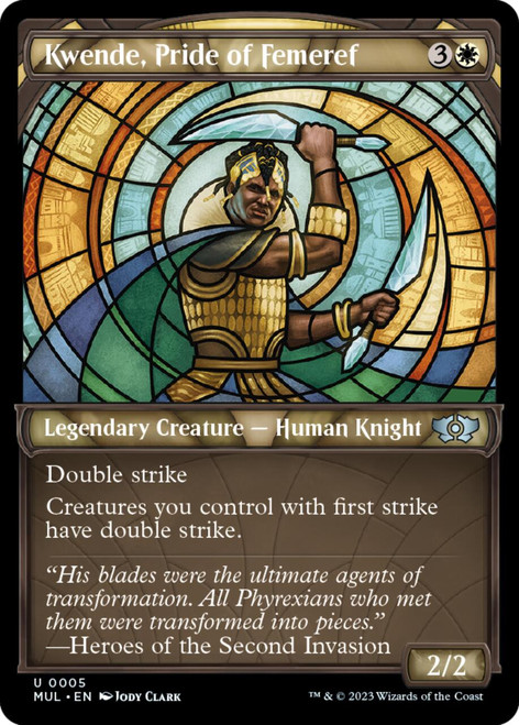 Kwende, Pride of Femeref (Showcase Frame)