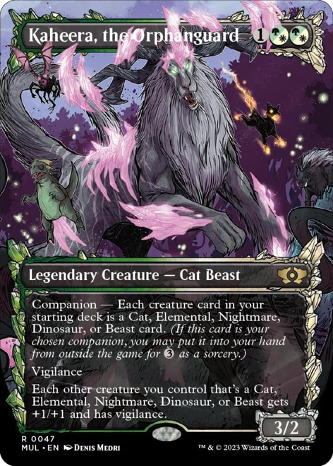 Kaheera, the Orphanguard (Showcase Frame)