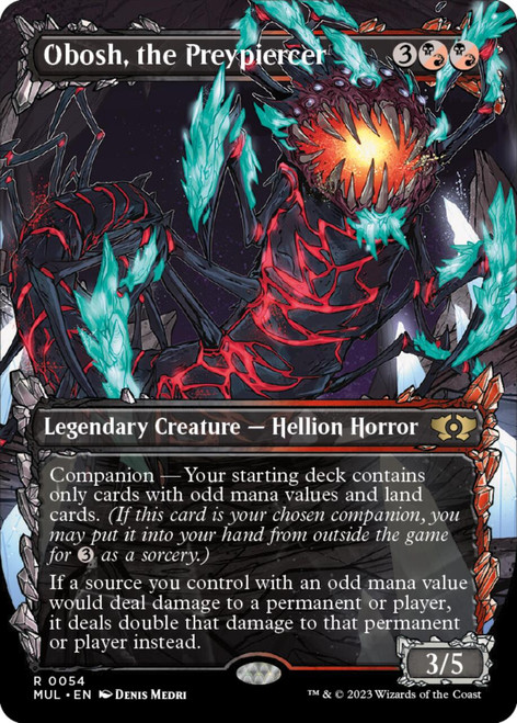 Obosh, the Preypiercer (Showcase Frame)