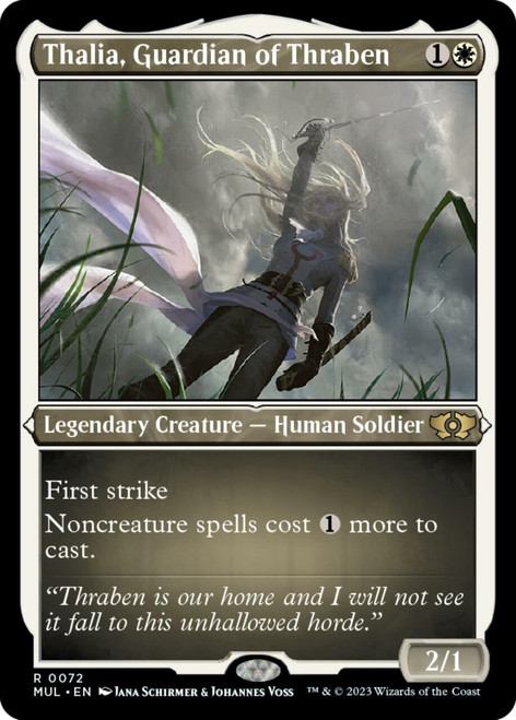 Thalia, Guardian of Thraben (Etched foil) | Multiverse Legends