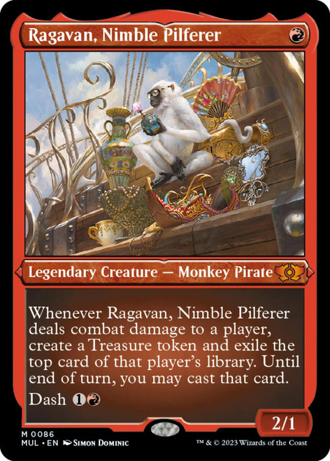 Ragavan, Nimble Pilferer (Etched foil)