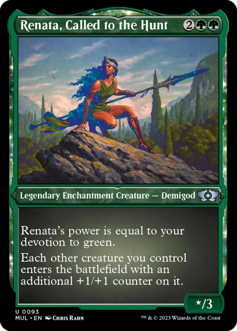 Renata, Called to the Hunt (Etched foil)