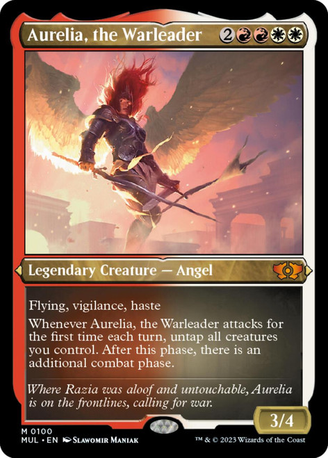 Aurelia, the Warleader (Etched foil)