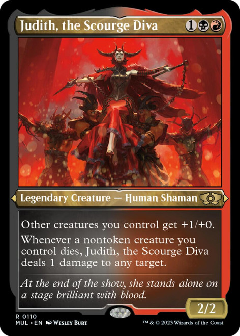 Judith, the Scourge Diva (Etched foil)
