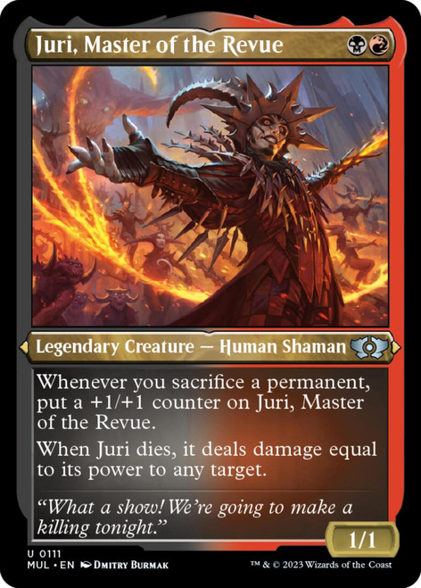 Juri, Master of the Revue (Etched foil)