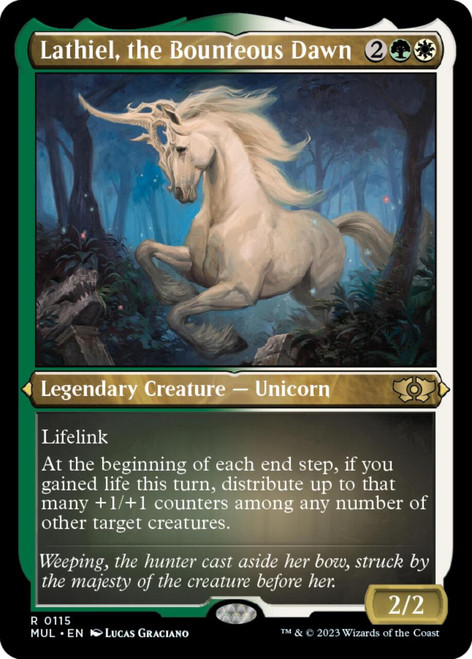 Lathiel, the Bounteous Dawn (Etched foil)