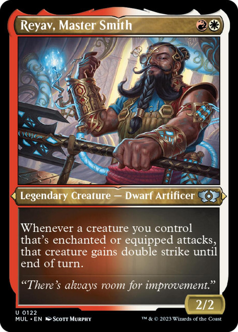 Reyav, Master Smith (Etched foil)