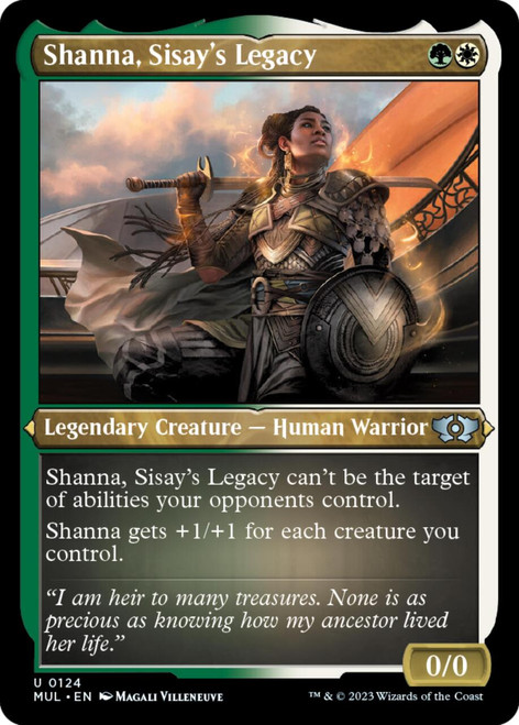 Shanna, Sisay's Legacy (Etched foil)