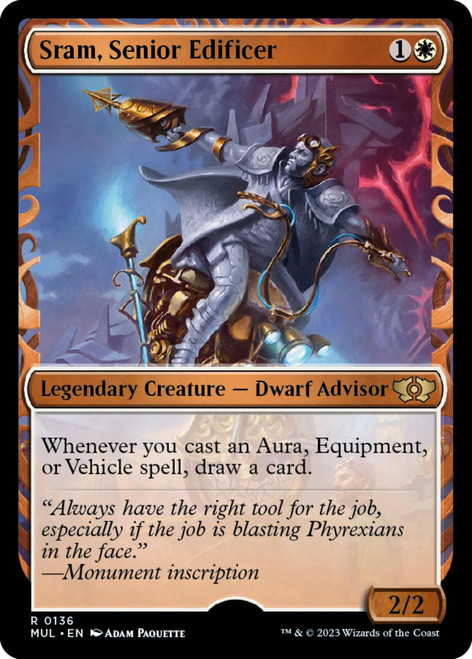 Sram, Senior Edificer (Showcase Frame Halo foil)