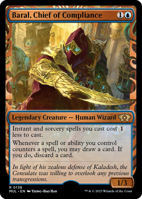 Baral, Chief of Compliance (Showcase Frame Halo foil)
