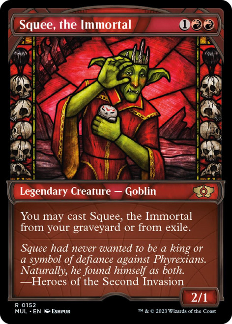 Squee, the Immortal (Showcase Frame Halo foil)