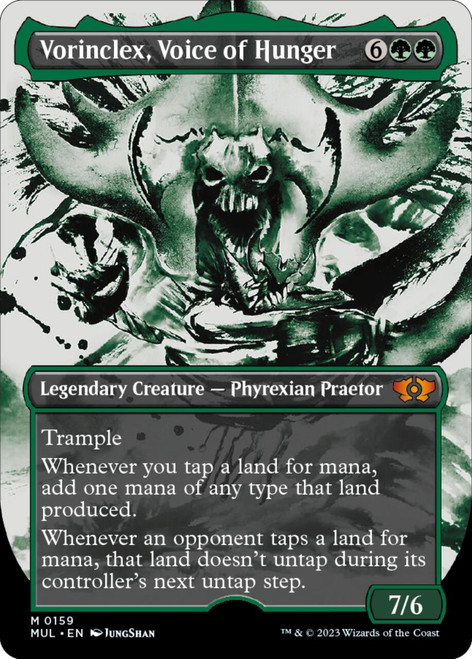Vorinclex, Voice of Hunger (Showcase Frame Halo foil)