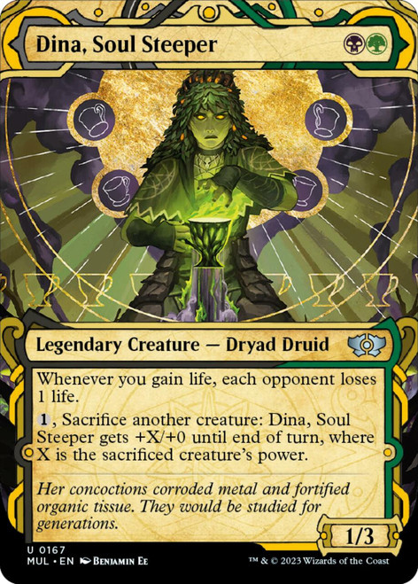 Dina, Soul Steeper (Showcase Frame Halo foil) | Multiverse Legends