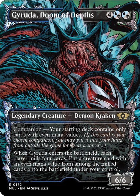 Gyruda, Doom of Depths (Showcase Frame Halo foil)
