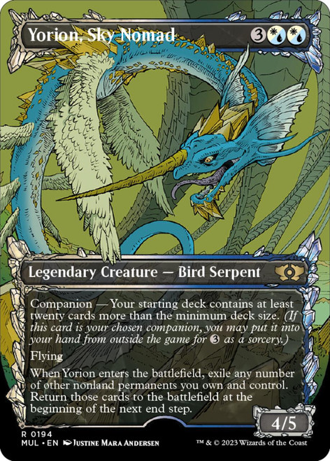 Yorion, Sky Nomad (Showcase Frame Halo foil)