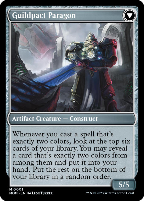 Invasion of Ravnica // Guildpact Paragon (foil)