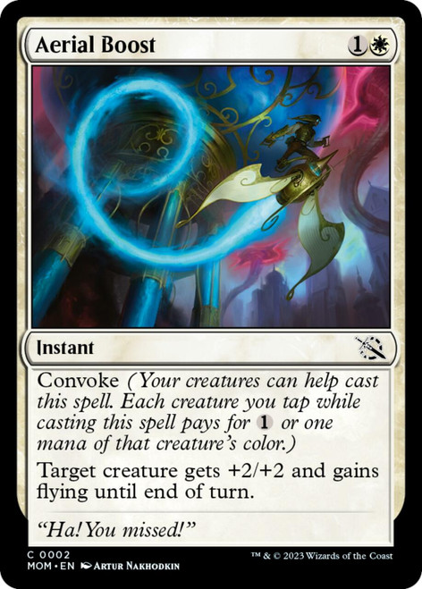 Aerial Boost (foil) | March of the Machine