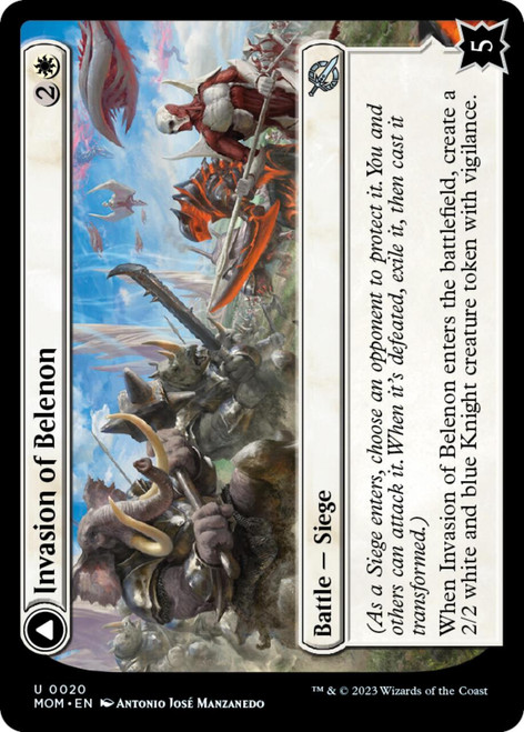 Invasion of Belenon // Belenon War Anthem (foil)