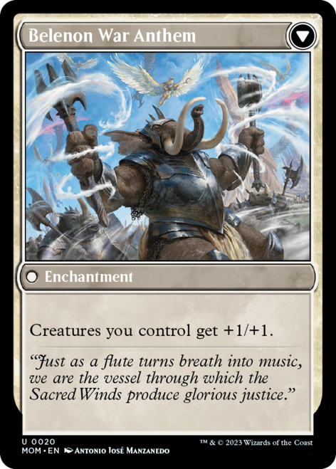 Invasion of Belenon // Belenon War Anthem (foil)