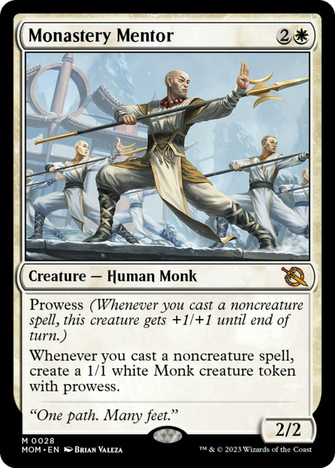 Monastery Mentor (foil) | March of the Machine