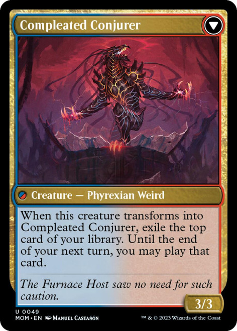 Captive Weird // Compleated Conjurer (foil)
