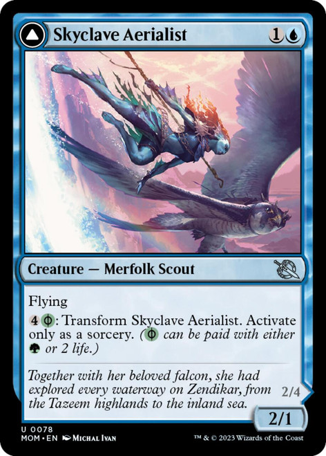Skyclave Aerialist // Skyclave Invader (foil)