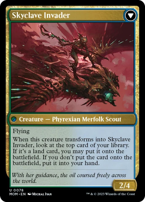 Skyclave Aerialist // Skyclave Invader (foil)