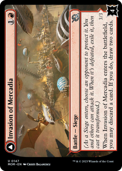 Invasion of Mercadia // Kyren Flamewright (foil)