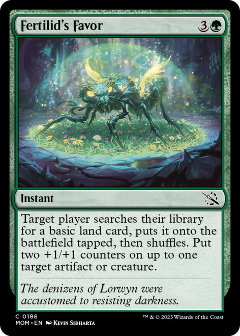 Fertilid's Favor (foil)