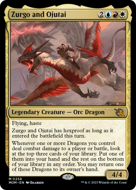 Zurgo and Ojutai (foil) | March of the Machine