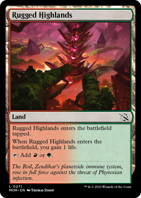 Rugged Highlands (foil) | March of the Machine