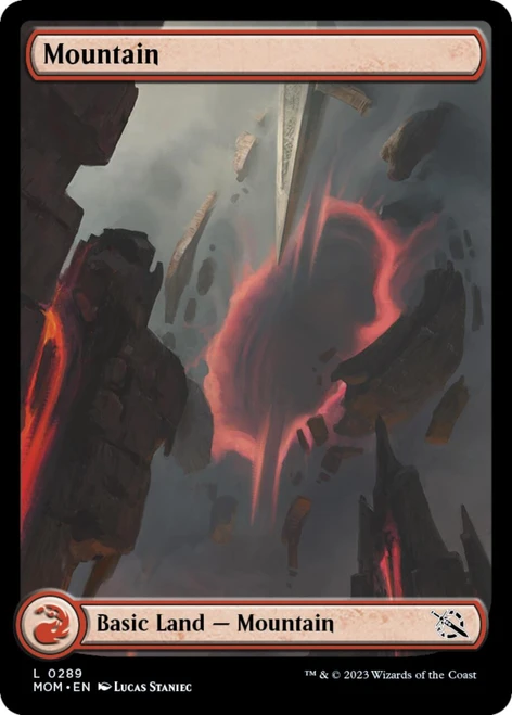 Mountain (Full-Art) (#289) (foil)