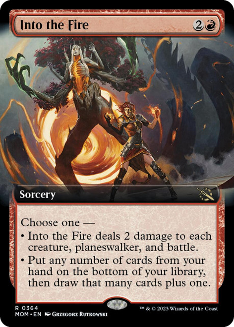 Into the Fire (Extended Art foil)
