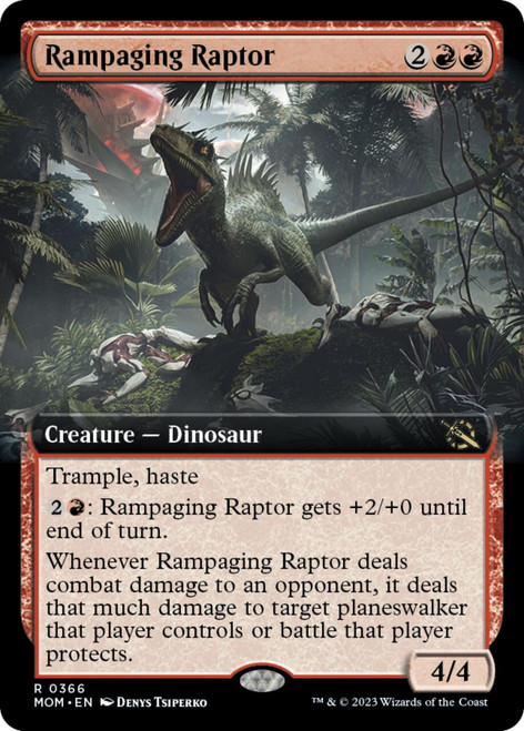 Rampaging Raptor (Extended Art foil)