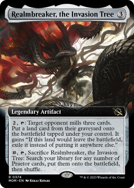 Realmbreaker, the Invasion Tree (Extended Art foil)
