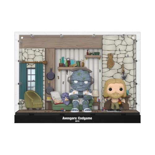 POP! Moment Deluxe #05 Avengers Endgame - Thor's House with Miek, Korg & Thor